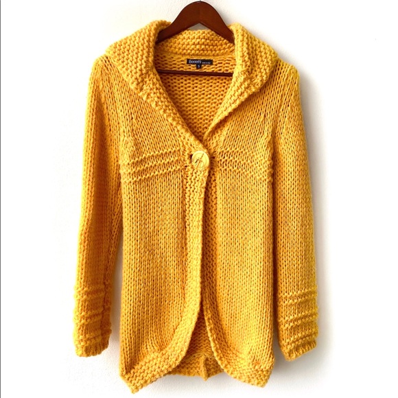 Berretti Sweaters - Berretti Italian Made Marigold Sweater Cardigan